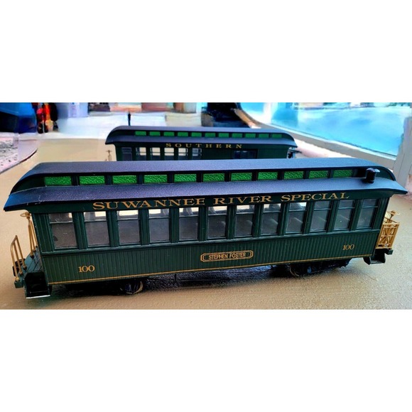 Bachmann Big Haulers Southern Railway Combination Train set 3 car with 15 tracks - Picture 12 of 16